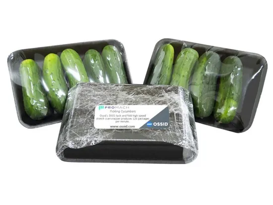 Produce Industry Tray Packaging Equipment Overwrappers & High Speed ...